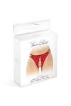 Culotte rouge ouverte Annette - Fashion Secret Culotte rouge ouverte Annette - Fashion Secret